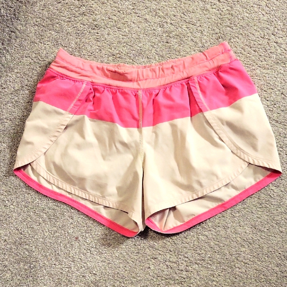 Lululemom Breeze By Shorts Pinkelicious / Parfait Pink